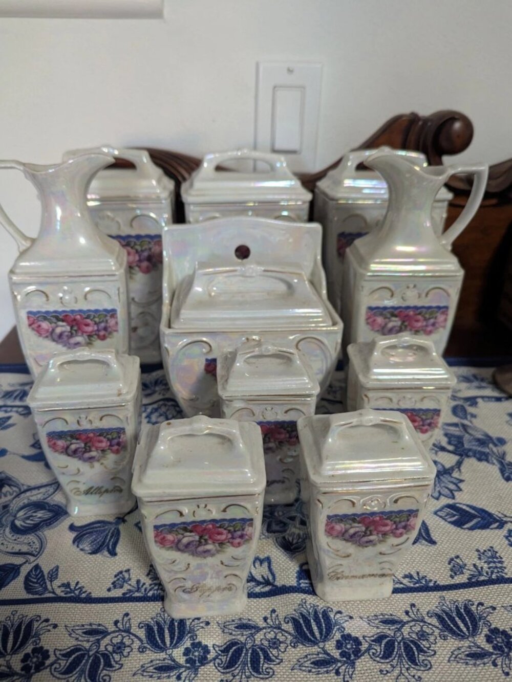 MEPOCO Wares Canisters And Jars Made In Germany Set Of 11